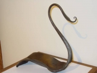 Swan Forged Iron Vessel