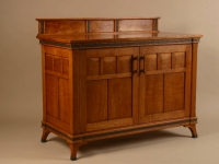 Cherry Chest with Forged Inlay