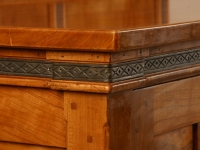 Cherry Chest with Forged Inlay detail 3