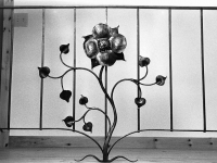 Floral Bridge Railing detail