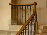 Railing for Curved Stair detail