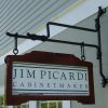 Hand forged wrought iron sign bracket