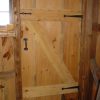 Simple barn door hardware